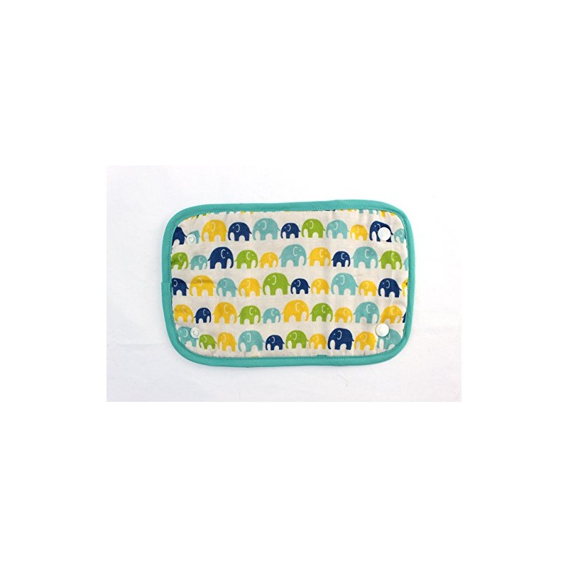 BuddyBuddy Elephant Drool Cover, Green