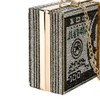 Classic Dollar Style Evening Bags With Diamond Shoulder Bag Wallet