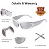 SORVINO Wrap Around Sunglasses for Men Women Oval Sunglasses Sport