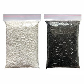 5MM White 2200pcs and Black 2200pcs Iron Beads Fuse Beads for Crafts,Handmade Decor DIY Make