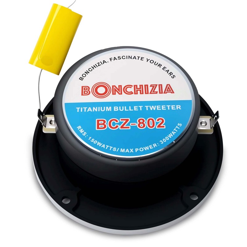 BONCHIZIA Super Tweeter, Bullet Tweeter for Car Audio,1.8" 400 Watt
