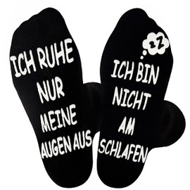 Jeasona Men's Socks, EU 43-46, Non-Slip, Cotton, Gifts for Birthday