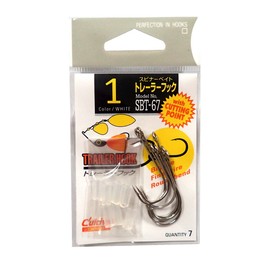 Owner SBT-67 Trailer Hook for Spinner Bait Size 1 (5186)