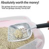 katmerio Cat Scoop, Non-Stick Cat Litter Scoop, Robust Aluminium Sieve