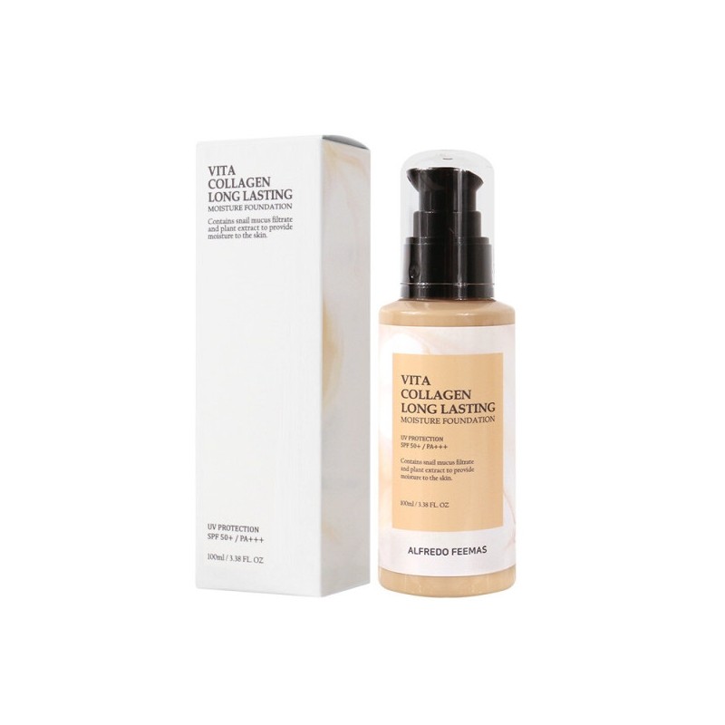 Alfredo Whimas Vita Collagen Long-Lasting Moisture Foundation SPF50+ No. 21