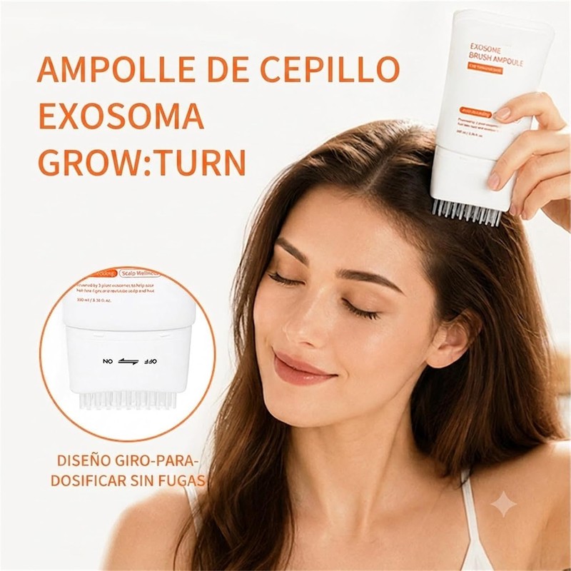 Sérum para el Crecimiento del Cabello con Exosomas Heartleaf Fortalece