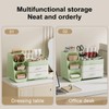 Booklov Makeup Organizer for Vanity, Large Capacity Cosmetic Display Case