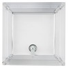 Tough Grade Aluminum Diamond Plate Compartment Door with Lock |