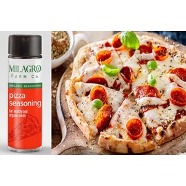nalAmudhu Milagro Organic Pizza Seasoning Healthy Spice Blend 50g 100% Organic & Natural, Ready to use, Additive Free, No Preservatives-50g