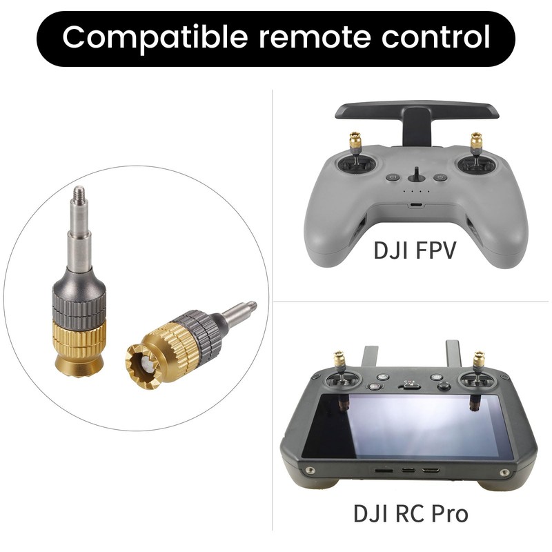 Extension Joysticks Replacement Aluminum Telescopic Spare DJI FPV Remote Controller