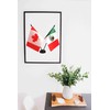 Canada Mexico Friendship Flag, Mexican Desk Flag,Canada Mexican Desk Flag,Twin