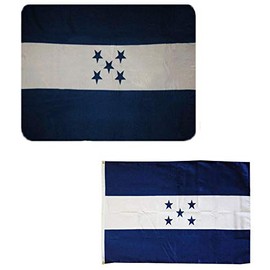 Trade Winds Wholesale Combo Lot Honduras Country 50"x60" Fleece Blanket & Honduras Country 3'x5' Polyester Flag