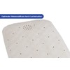 Maximex Bathtub mat Natural Rubber Beige, 37 x 90 cm