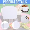 HUSOUE 16PCS Labels for Baskets, Plastic Basket Labels On Writable