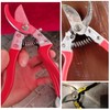 TorSor 3 Set Precision Pruner Spring Replacement with Rubber Base