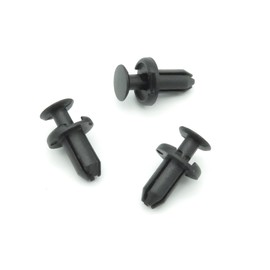 VVO Fasteners Black Plastic Clips Wheel Arch Trim and Rear Mudguard Compatible with Some Toyota C-HR Prius (Pack of 10 Clips)