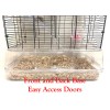Mcage Large 3-Level Mouse Mansion Acrylic Base Gerbil Habitat Guinea