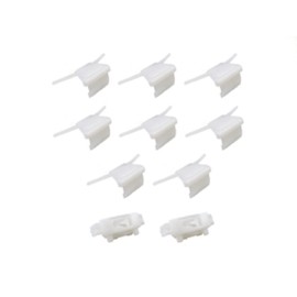 Precision Windshield Auto Glass MOLDING Clip KIT Compatible with Nissan - Compatible with 300ZX - 2 Door Coupe - PCK-630-90