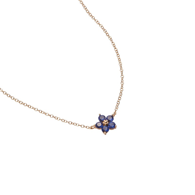 Alex and Ani Forget Me Not Pendant Necklace