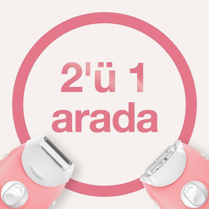 Braun Silk-épil 3 3277 Smartlight, 2 Speed Control, Wired Epilator