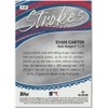 2024 Topps Chrome Baseball Strokes Rookies Evan Carter Rookie Card