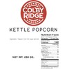 Colby Ridge Kettle Corn Gourmet Craft Popped Gluten Free Popcorn