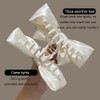 4 Pack Satin Bow Claw Clips for Women, Bow Nonslip