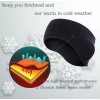 Unbranded 2PCS Winter Fleece Headbands Ear Warmers Cover Women Men