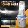 AUIMSOCO 9004 4 Sides LED Headlights for Dodge RAM 1500