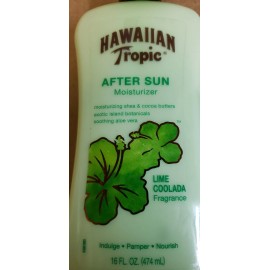 Hawaiian Tropic - AFTER SUN Moisturizer - Lime Coolada Fragrance - 16 fl oz  NEW