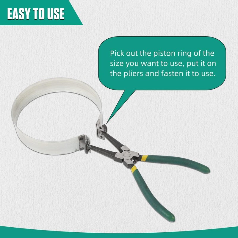 Automotive Piston Ring Compressor Tool, Car Engine Piston Ring Compressor