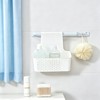 TONSNY Over The Door Cabinet Organizer, Hanging Storage Basket, Wall