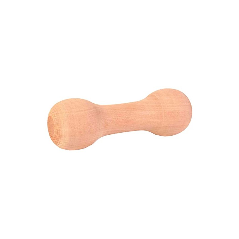 Trixie Rounded Wooden Retrieving Dumbbell, 125 g