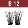 Lash Clusters D Curl 12mm 72 Clusters Lashes B&Q LASH