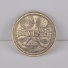 Yes No Challenge Coin Decision Maker Divination Coin(Bronze)