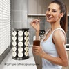 SAVORI Coffee Pod Storage Carousel Holder Organizer Compatible with 40