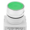 Green Push Button Momentary Switch, 22mm Mount LAY37-11BN Auto Reset