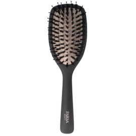 PARSA Beauty Professional Active Ingredient Brush Keratin + Biotin (Hair Brush Large/Oval) - Hair Brush for Straightening and Care - Hair Brush Curly Hair - Hair Brush Long Hair