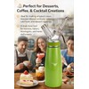 Whipped Cream Dispenser–Double Wall Insulated Aluminum Water Bottle with Stainless