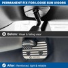 GEVINFA Sun Visor Repair Kit Compatible with Ram 1500 2019-2026,