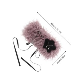 BESPORTBLE Soft Wide Ear Warmer Headband with Star Tassel Design for Women Comfortable Multipurpose Hairband for Parties and Valentines Accessories Stylish Ear Cover Hairband