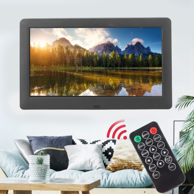 Digital Photo Frame 8 Inch HD IPS Music Video Playback