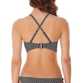 Freya Beach Hut Bandeau Bikini parte superior, Negro -, (30) 30FF