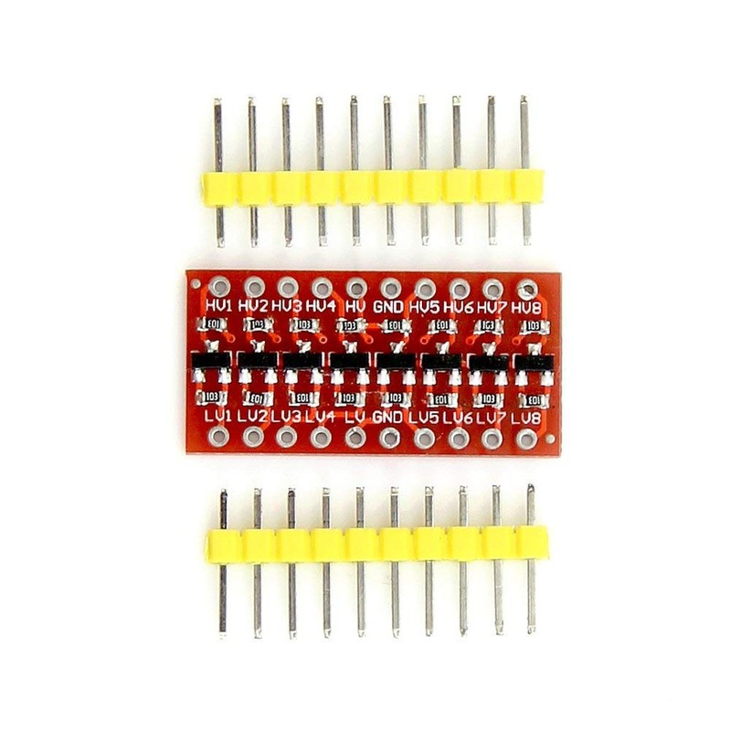 DollaTek 5pcs 8 Channel I2C IIC Logic Level Module Converter