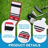 PATIKIL Golf Scorecard Holder, Leather Yardage Book Cover Golf Leather