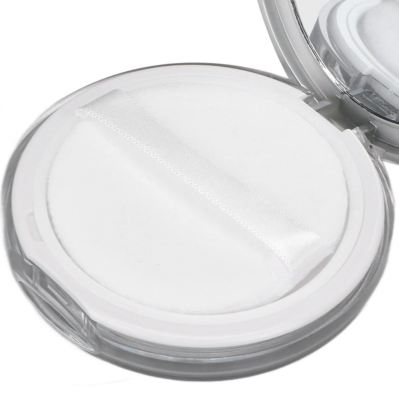 Refillable loose powder box to prevent leakage of travel powder