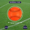 PATIKIL 9 Inch Foam Baseball 12 Pack Soft Practice Baseballs