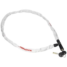 Trelock BC 110/115/7 Unisex Adult Bike Chain Lock, White