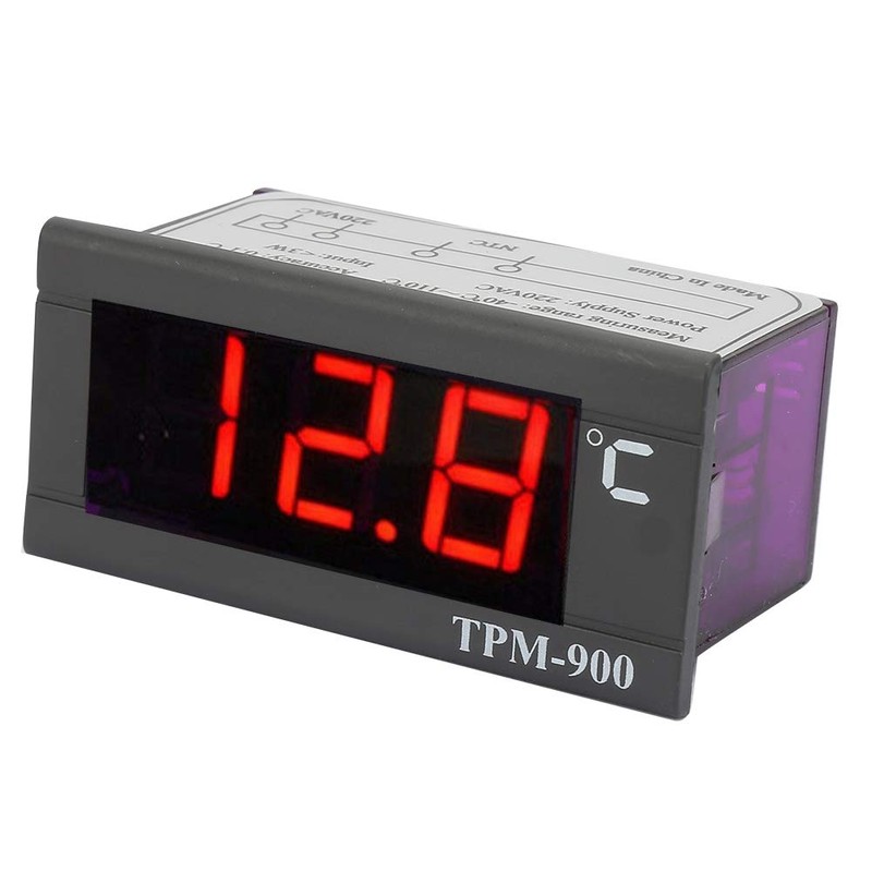 Temperature Controller,TPM-900 220V Digital Temperature Controller LED Panel Meter with