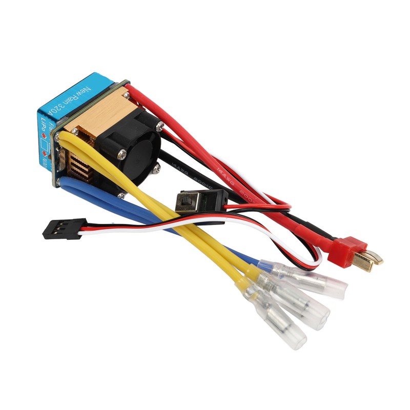 320A Dual Way Bidirectional Brushed ESC with Fan 3A 5V